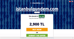 Desktop Screenshot of istanbulgundem.com
